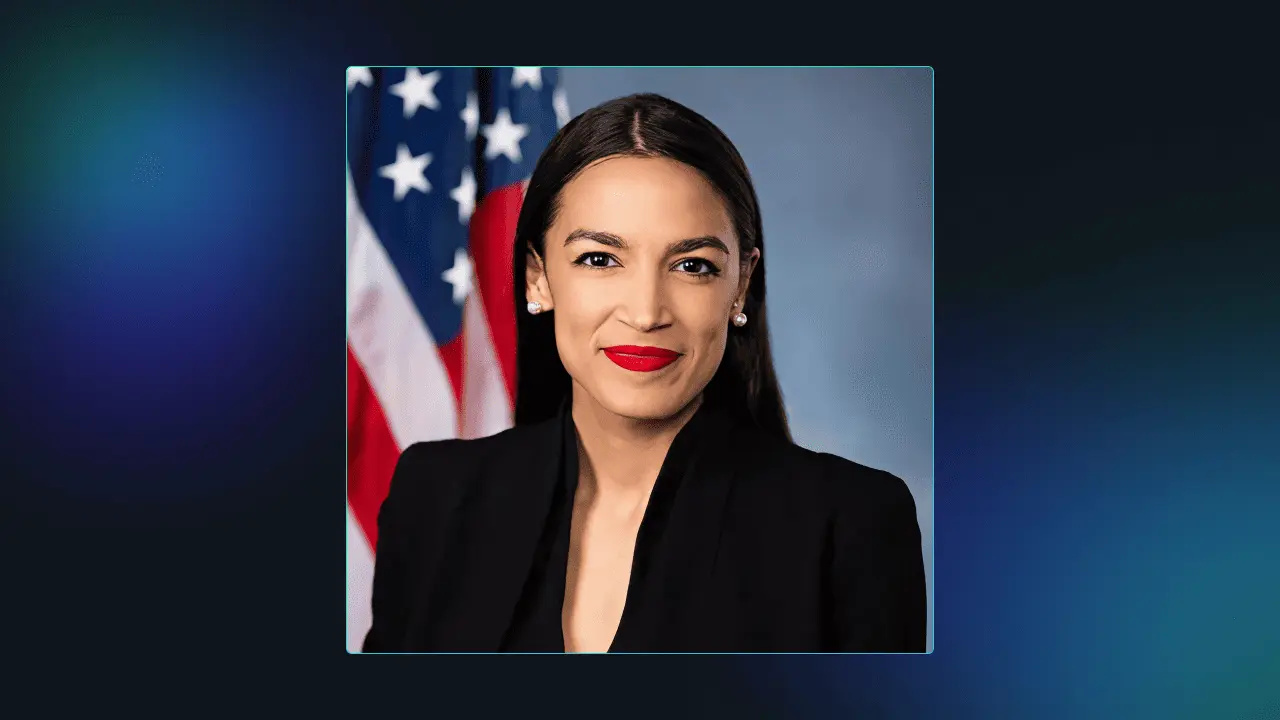 Alexandria Ocasio-Cortez - the progressive wing of the Democratic Party
